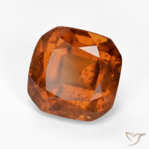 granate hessonita Naranja rojizo natural de 2.03 ct, Corte Octágono / Esmeralda, VS-SI