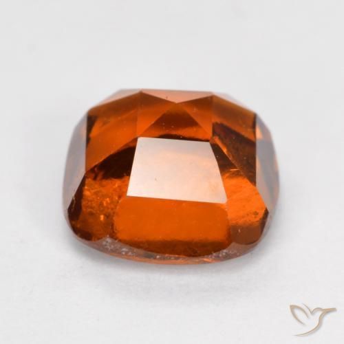 granate hessonita Naranja medio natural de 2.24 ct, Forma Cojín, VS-SI