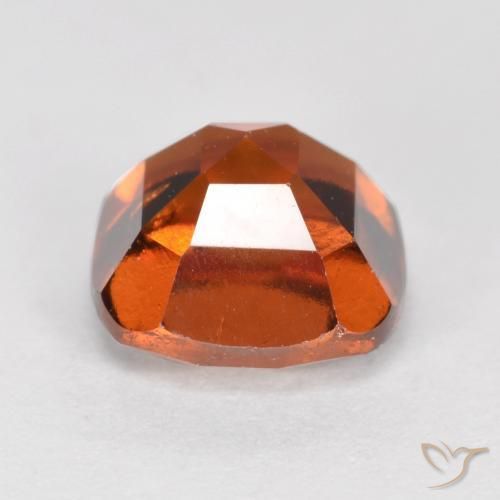 granate hessonita Naranja medio natural de 2.24 ct, Forma Cojín, VS