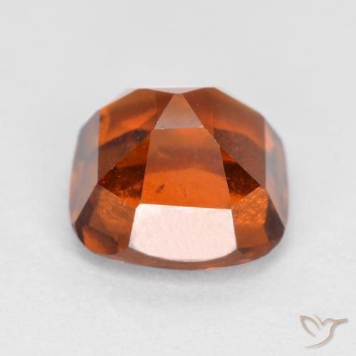 granate hessonita Naranja fuego natural de 2.10 ct, Forma Cojín, VS