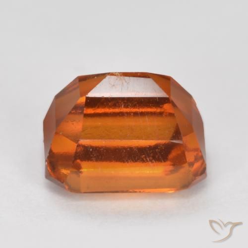 granate hessonita Naranja oscuro natural de 1.83 ct, Corte Octágono / Esmeralda, VS