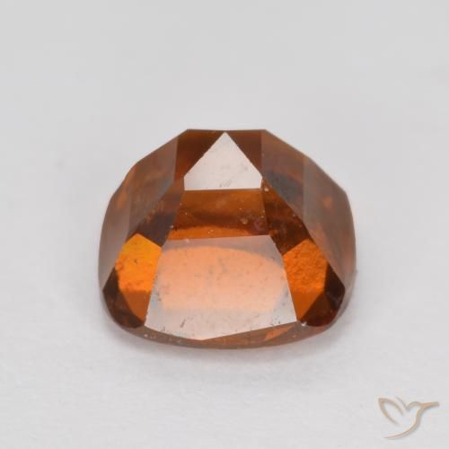 granate hessonita Naranja oscuro natural de 2.08 ct, Forma Cojín, SI