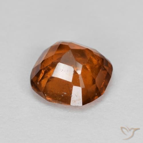 granate hessonita Naranja fuego natural de 1.20 ct, Forma Cojín, VS-SI
