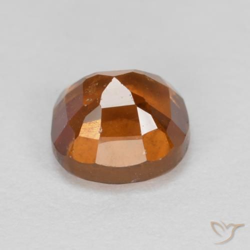 granate hessonita Naranja oscuro natural de 1.50 ct, Forma Cojín, VS-SI