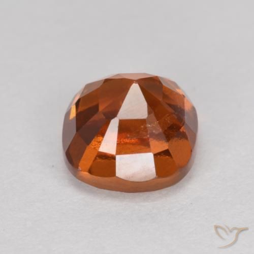granate hessonita Naranja medio natural de 1.63 ct, Forma Cojín, VS-SI