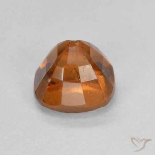 granate hessonita Naranja oscuro natural de 1.00 ct, Forma Cojín, SI