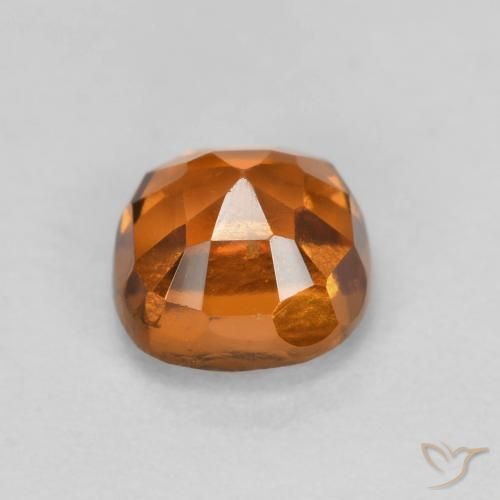 granate hessonita Naranja marrón natural de 0.96 ct, Forma Cojín, SI