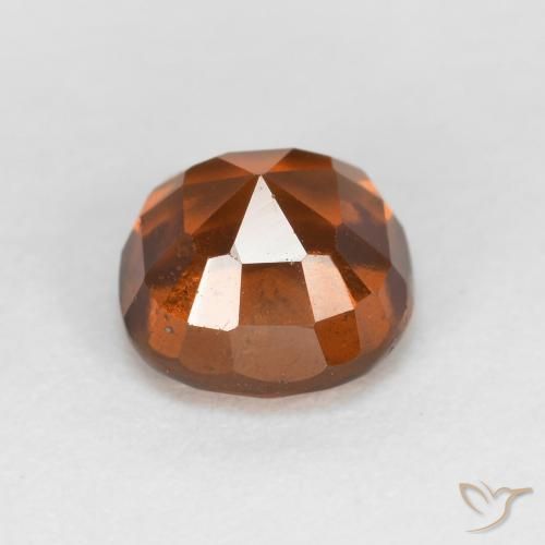 granate hessonita Naranja fuego natural de 1.56 ct, Forma Cojín, VS-SI