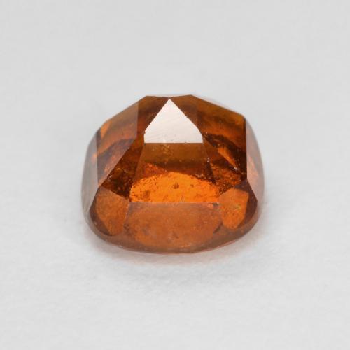 granate hessonita Ámbar naranja natural de 1.47 ct, Corte Cojín, VS-SI