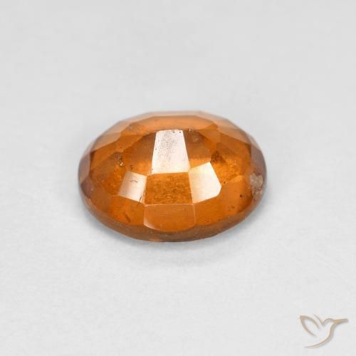 granate hessonita Naranja medio natural de 1.89 ct, Ovalada, VS