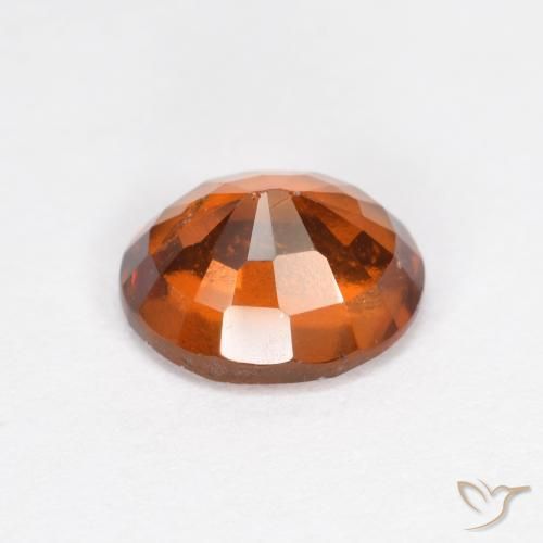 granate hessonita Naranja rojizo natural de 1.70 ct, Ovalada, VS-SI