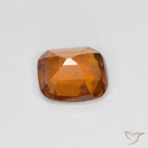 granate hessonita Naranja medio natural de 1.40 ct, Forma Cojín, VS-SI