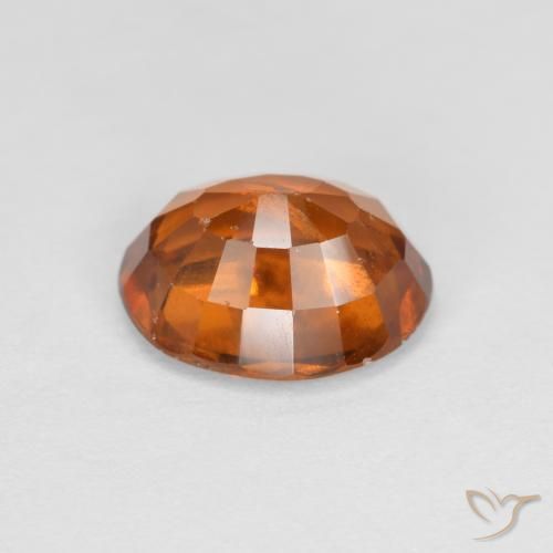 granate hessonita Naranja oscuro natural de 2.10 ct, Ovalada, VS-SI