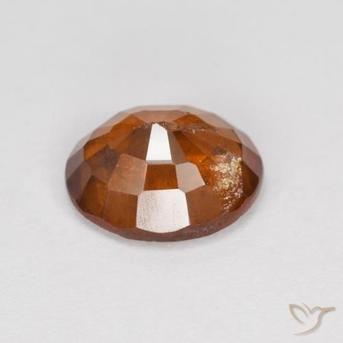 granate hessonita Ámbar naranja natural de 2.19 ct, Ovalada, VS-SI