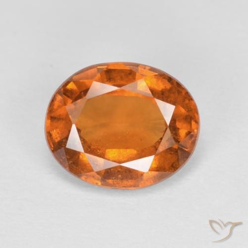 2.05ct Natural Naranja medio Granate Hessonita, Ovalada, VS
