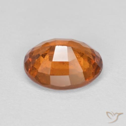 granate hessonita Naranja medio natural de 2.05 ct, Ovalada, VS