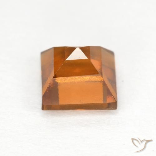 granate hessonita Marrón naranja natural de 1.00 ct, Cuadrado, VS