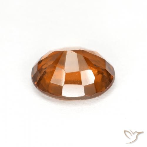 granate hessonita Naranja oscuro natural de 1.90 ct, Ovalada, VS