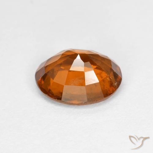 granate hessonita Naranja oscuro natural de 1.97 ct, Ovalada, VS-SI