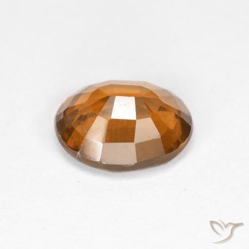 granate hessonita Naranja medio natural de 1.52 ct, Ovalada, VS