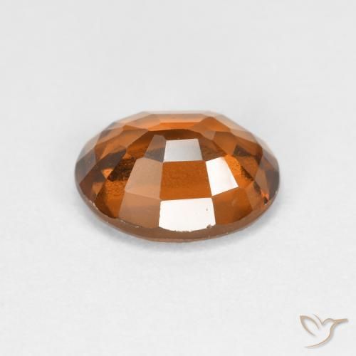 granate hessonita Naranja medio natural de 1.78 ct, Ovalada, VS