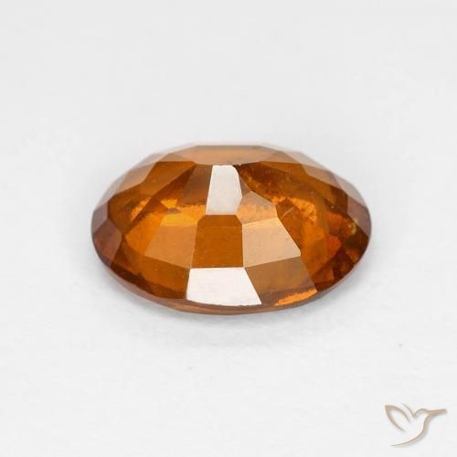 granate hessonita Medium Dark-Orange natural de 2.05 ct, Ovalada, VS-SI