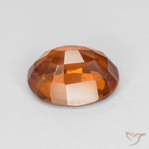 granate hessonita Medium Dark-Orange natural de 2.01 ct, Ovalada, VS