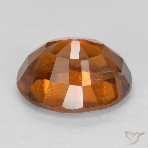 granate hessonita Ámbar naranja natural de 2.42 ct, Ovalada, VS