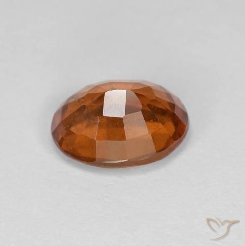 granate hessonita Naranja oscuro natural de 1.83 ct, Ovalada, VS
