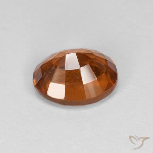 granate hessonita Medium Dark-Orange natural de 1.97 ct, Ovalada, VS