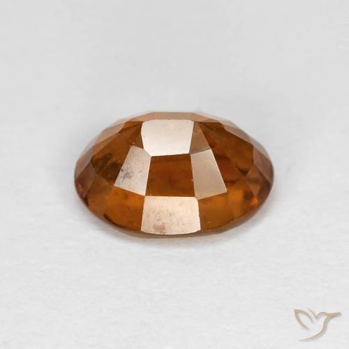 granate hessonita Medium Dark-Orange natural de 1.79 ct, Ovalada, VS