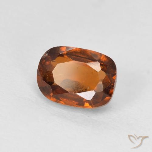 granate hessonita Naranja medio natural de 1.58 ct, Forma Cojín, VS