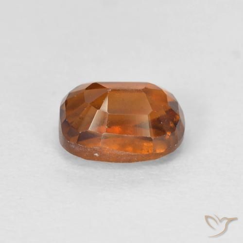 granate hessonita Naranja medio natural de 1.58 ct, Forma Cojín, VS