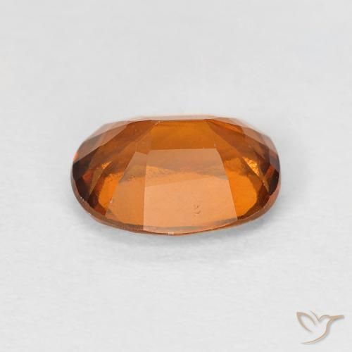 granate hessonita Naranja medio natural de 1.52 ct, Ovalada, VS