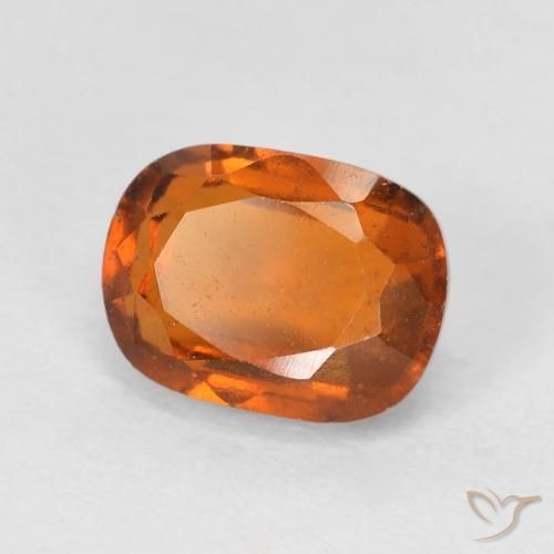 granate hessonita Naranja amarillento natural de 2.23 ct, Forma Cojín, VS