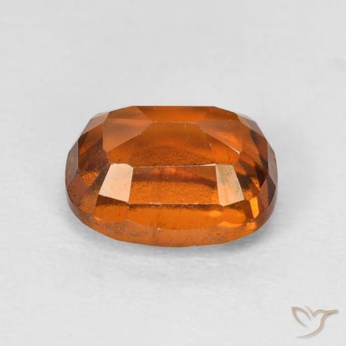 granate hessonita Naranja amarillento natural de 2.23 ct, Forma Cojín, VS