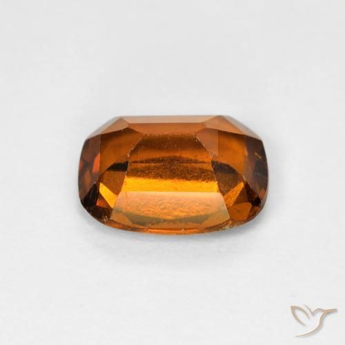 granate hessonita Naranja medio natural de 1.58 ct, Forma Cojín, VS