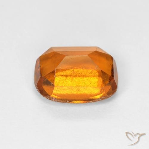 granate hessonita Naranja medio natural de 2.04 ct, Forma Cojín, VS
