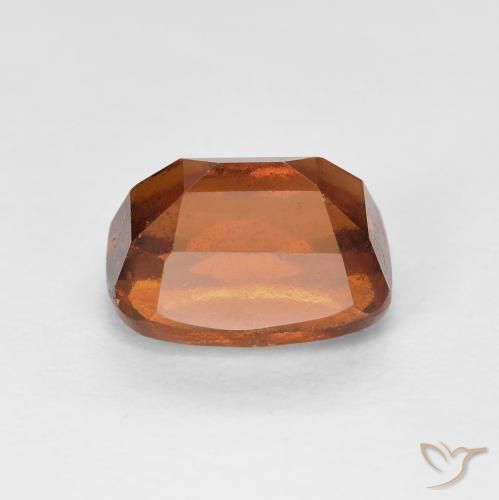 granate hessonita Naranja oscuro natural de 2.67 ct, Forma Cojín, VVS-VS
