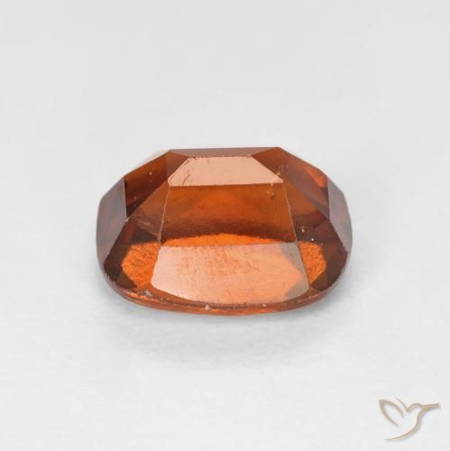 granate hessonita Ámbar naranja natural de 2.16 ct, Forma Cojín, VVS-VS