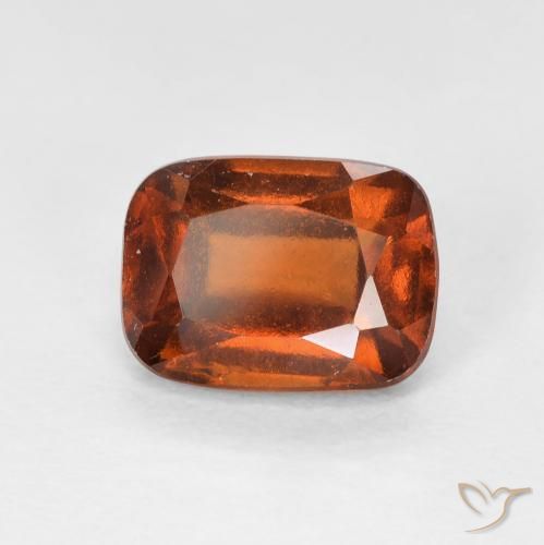 granate hessonita Ámbar naranja natural de 2.14 ct, Forma Cojín, VS