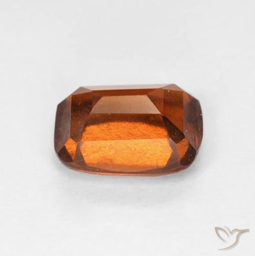 granate hessonita Ámbar naranja natural de 2.14 ct, Forma Cojín, VS