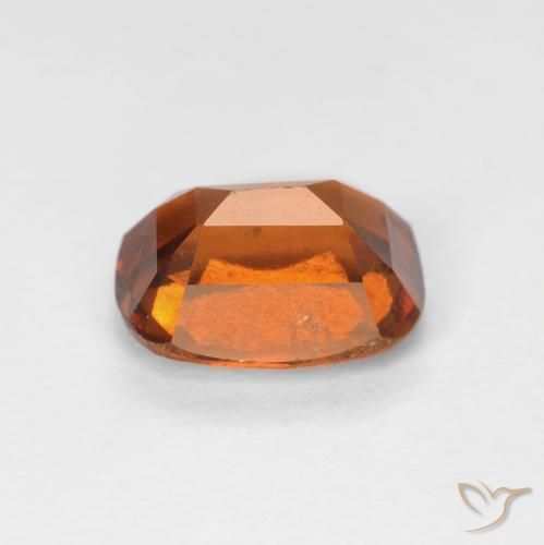 granate hessonita Naranja oscuro natural de 1.83 ct, Forma Cojín, VS