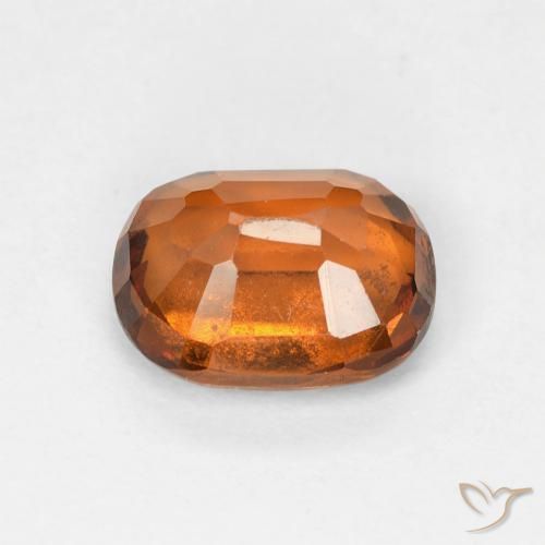 granate hessonita Naranja terroso natural de 1.69 ct, Forma Cojín, VVS-VS