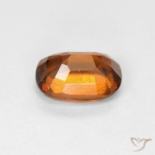 granate hessonita Naranja medio natural de 1.15 ct, Forma Cojín, VVS-VS