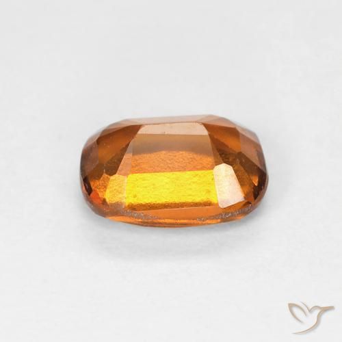 granate hessonita Naranja amarillento natural de 1.08 ct, Forma Cojín, VVS-VS