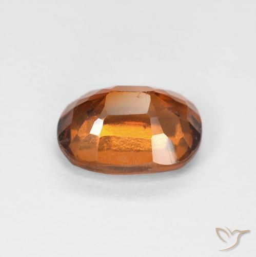 granate hessonita Naranja medio natural de 1.84 ct, Forma Cojín, VVS-VS