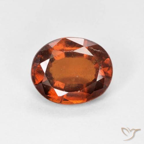 1.84ct Natural Naranja medio Granate Hessonita, Ovalada, VS