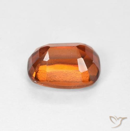 granate hessonita Ámbar naranja natural de 2.05 ct, Forma Cojín, VVS-VS