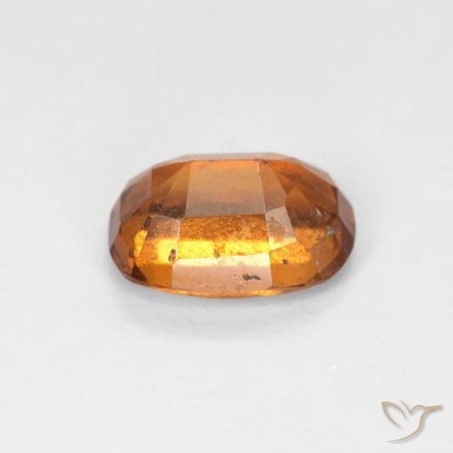 granate hessonita Naranja amarillento natural de 1.00 ct, Ovalada, VS-SI